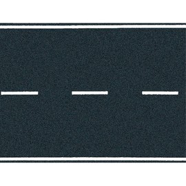 NOCH® Bundesstraße, realistisches Modell Straße, Asphalt 100 x 8 cm für die Spurweite H0 ideal zum Modellbau und DIY