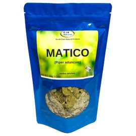 CIK Naturals Matico Herb - Herbal Infusions Tea (100g) 3.52oz Zip-lock Bag Piper aduncum