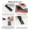 6PCS Knife Sharpening Stone 180 400 800 1200 2000 3000