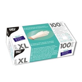 Nitrile Gloves White Powderfree - Pack of 100 - Extra Large
