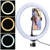 12 Inch Ring Light, 12W 160LED Circle Lights with Ball