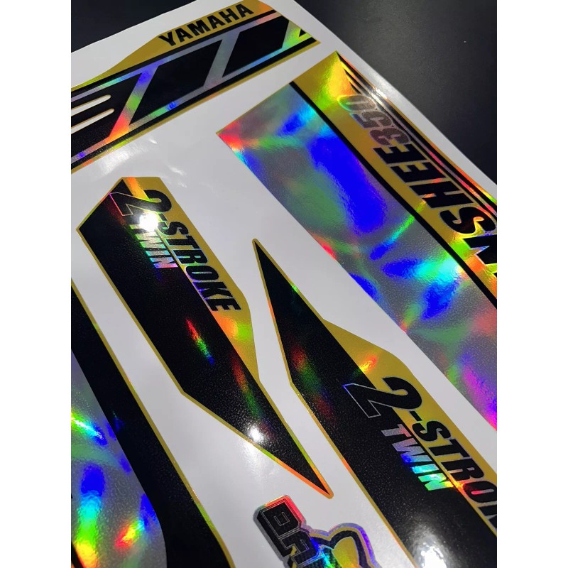 banshee 2006 YAMAHA BANSHEE FULL GRAPHICS KIT HOLOGRAPHIC FINISH