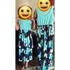 Qin.Orianna Mommy and Me Boho Floral Family Matching Maxi Dress