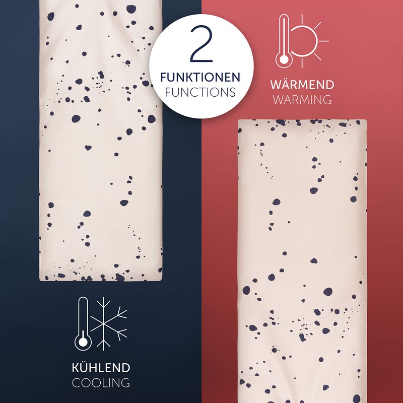 Blumtal Cotton Wheat Warming Cushion for Back and Neck