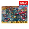 15822 Mechander V Mechander Max Trimax Plastic Model Kit Academy