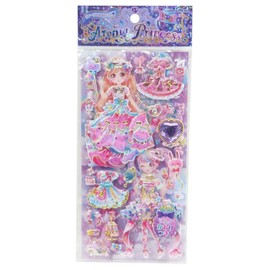 Dress Up Stickers Set of 2 [Aroma Princess] Sticker Sheet/Dreamy Magic