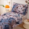 SDIII 4 Piece 3D Dinosaur Toddler Bedding Set Soft Microfiber
