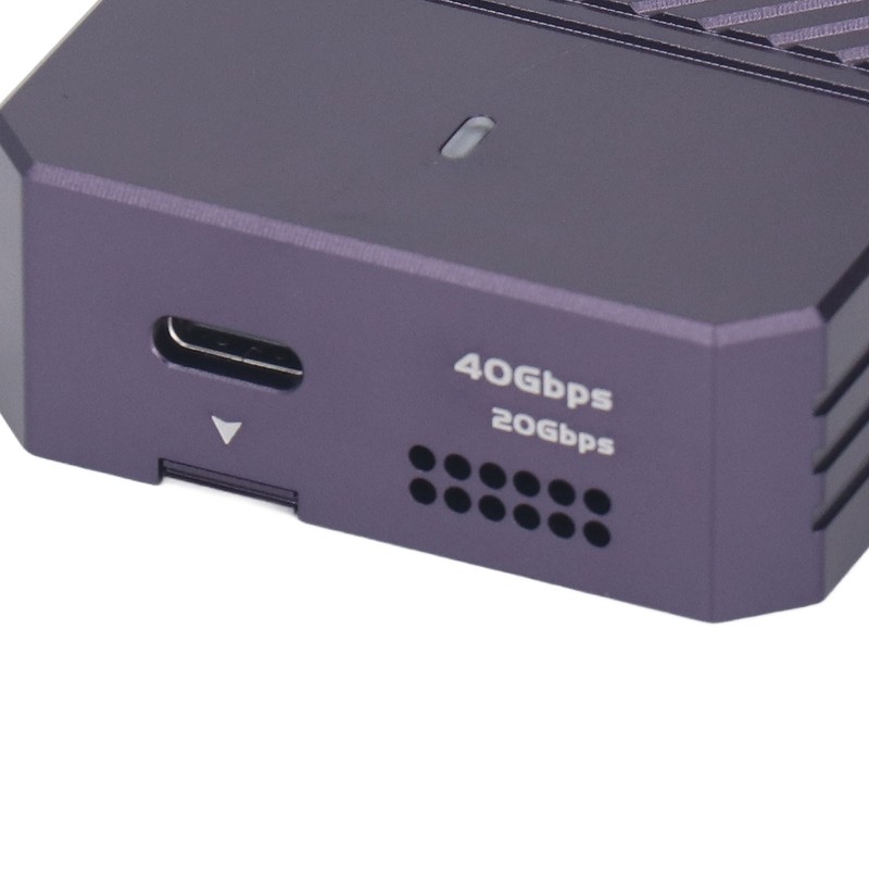USB 4.0 SSD Enclosure 40Gbps M.2 NVME Solid State Drive