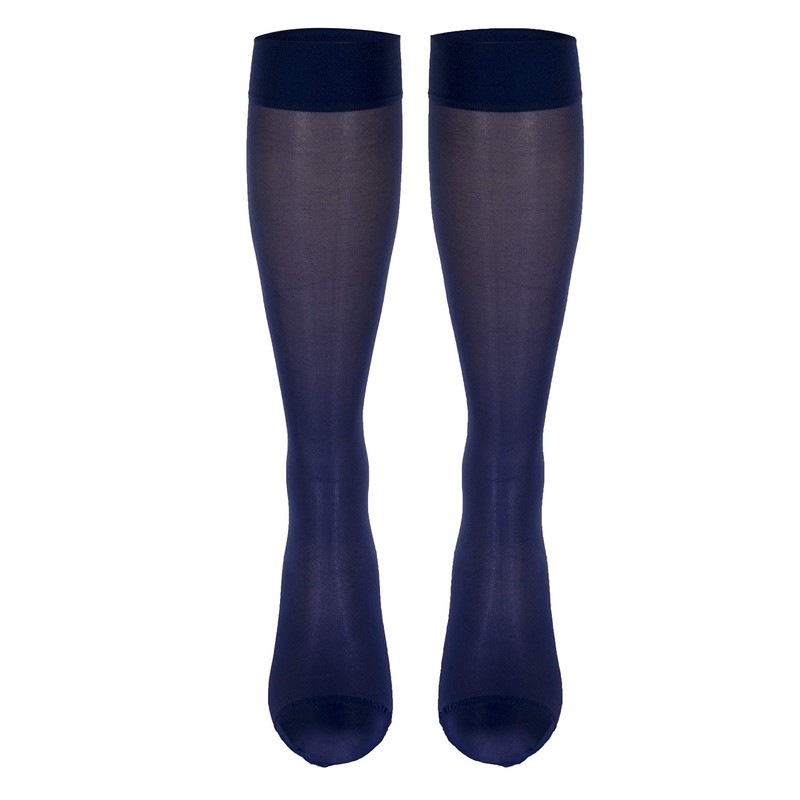 Truform Sheer Compression Stockings, 15-20 Mmhg, Women's Knee High Length,