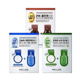 Wellage One Day Kit Capsule Ampoule Choose 1 PDRN Cica Collagen Hyaluronic 7 pcs / 웰라쥬 원데이키트 캡슐 앰플 택1 PDRN 시카 콜라겐 히알루로닉 7개입