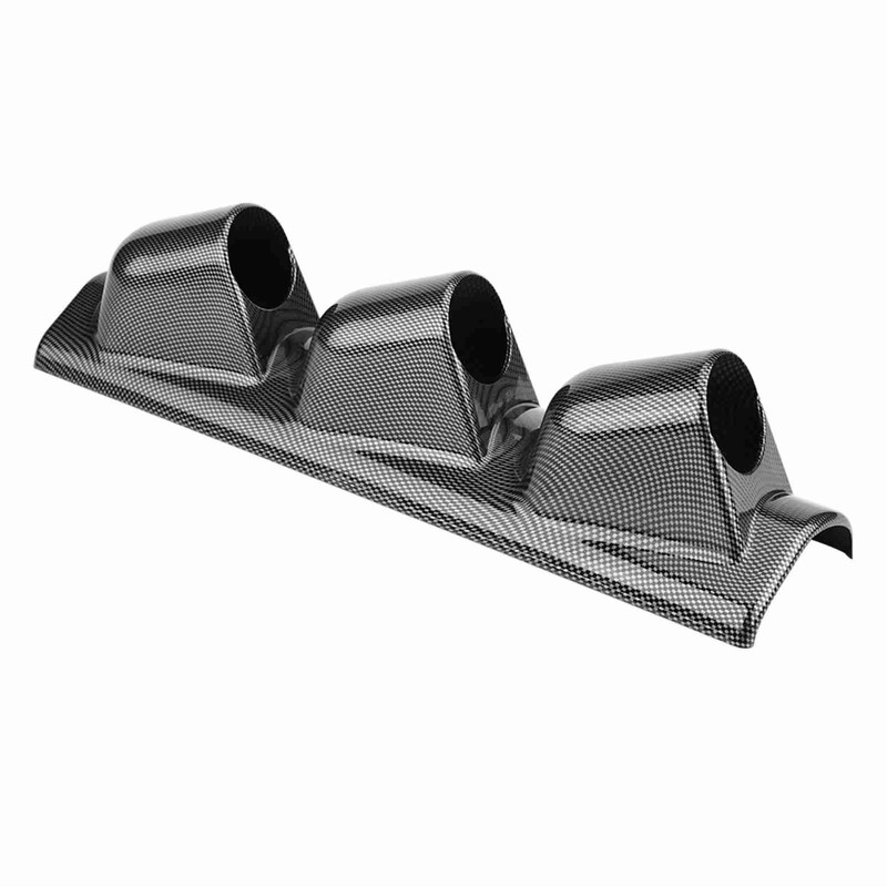 52mm 2 Inch Universal Triple 3 Holes Meter Gauge Pillar