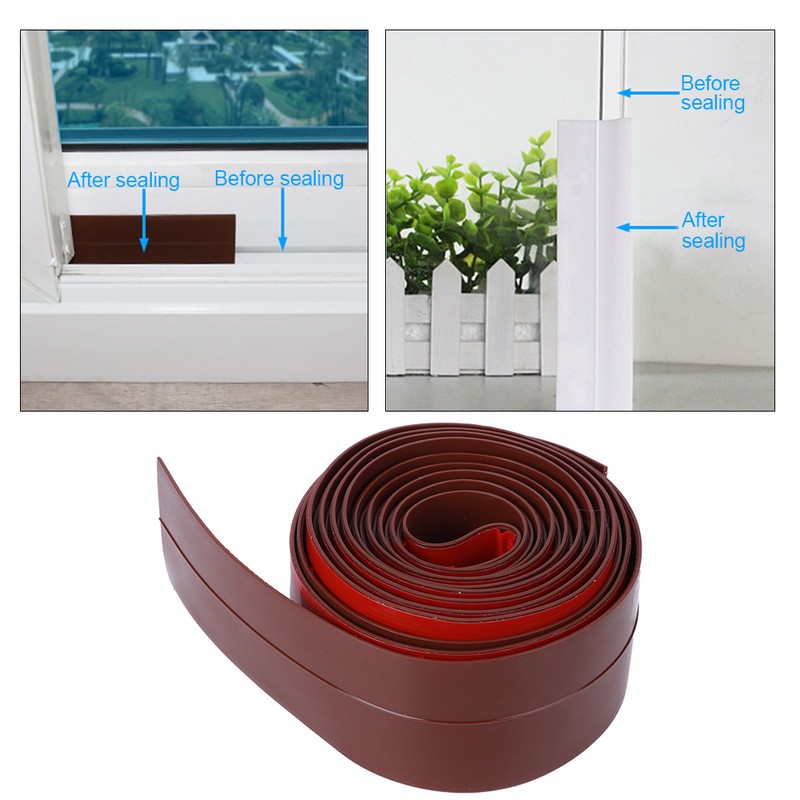 5m Glass Door Window Dust Proof Waterproof Self Adhesive Sealing