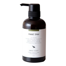 Meat Tree Hand Soap, Hinoki Cypress Scent, 13.5 fl oz (400 ml), Meat Tree, Hinoki, Cypress, Essential Oil, Soap, Liquid Hand Soap, Vegetable, Botanical, Moisturizing, Drying, BG Free