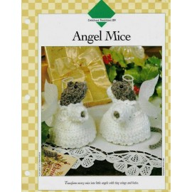 Vanna NEW ANGEL MICE DOLLS CHRISTMAS VANNA'S CLUB CROCHET PATTERN INSTRUCTIONS