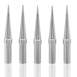 Yakamoz 5 Pieces ETS Soldering Tip Set ET Series Soldering Iron Tips Replacement Lead-Free Solder Iron Welding Tips Kit for WE1010NA WES51 WES50 WEP70 Weller Solder Station