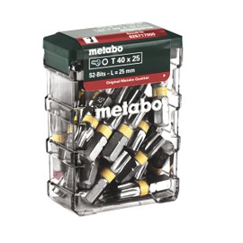Metabo Bit Box T40, SP - 626717000 - For Precise Screwing - 25 Pieces
