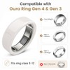 4 Pack Ultra Thin TPU Ring Covers for Oura Ring
