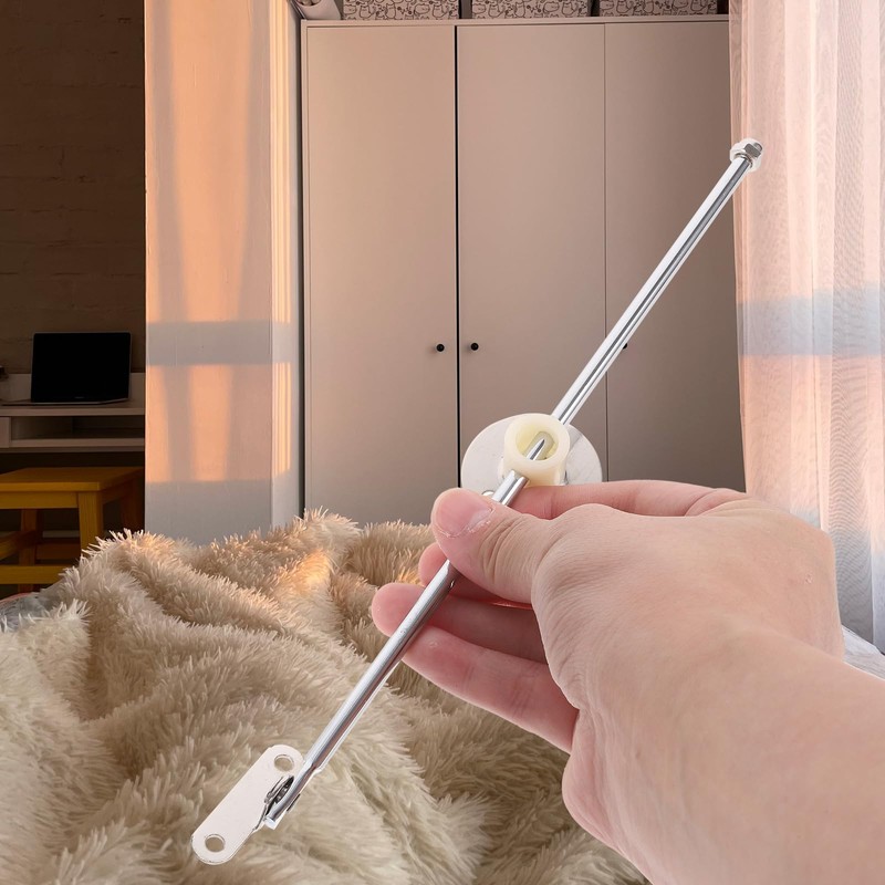 Uonlytech 4pcs cabinet support rod soft close cabinet hinges drop