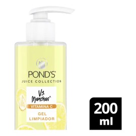 Pond's Limpiador Facial Vs Manchas Vitamina C 200 Ml Momento De Aplicación Día noche Tipo De Piel Mixta