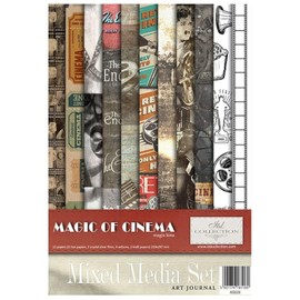 ITD Collection -Scrapbooking Package A4 Accessories Decoupage Set Scrapbook Paper Set with Parchment Paper Size 210 x 297 mm (MS026 - HS Code 48021000)