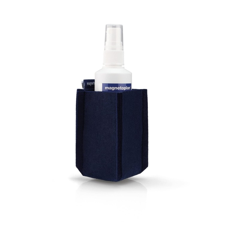 magnetoplan magnetoTray ecoAware Small Magnetic Felt Pen Holder, 6 x