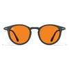 ANYLUV Blue Light Glasses Men, Stylish Square Carbon Fiber Eyewear,