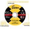 25 Pack - 4.5" 7/8" Arbor Cut Off Wheels for