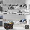 Gaming Laundry Hamper Game Controller Console Large Storage Basket Collapsible