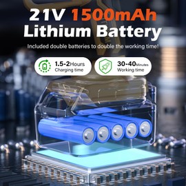 SkyBlade 6 Inch Mini Chainsaw Cordless, Portable Electric Chainsaw, for Wood Cutting, Tree Trimming, Courtyard, Household, and Garden Orange