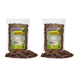 GARDENERA Calathea Plant Potting Soil - Experience Captivating Foliage and Vibrant Growth with Professional Grade Mix - 10 Quart