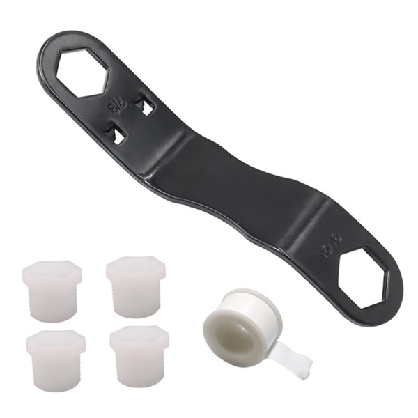 FUNOMOCYA 1 Set Rv Water Heater Drain Plug Wrench Kit