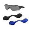 Replacement Oakley Radarlock Path Sunglasses Earsock/Nosepiece Kit (Blue&Black Nose Pads)