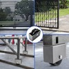 NINOSO 4"x 1.5" V Groove Wheel, Cast Iron Sliding Gate