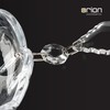 Light Bowl Cup Bobeche Crystal Chandelier Maria Theresia Silver (Diameter