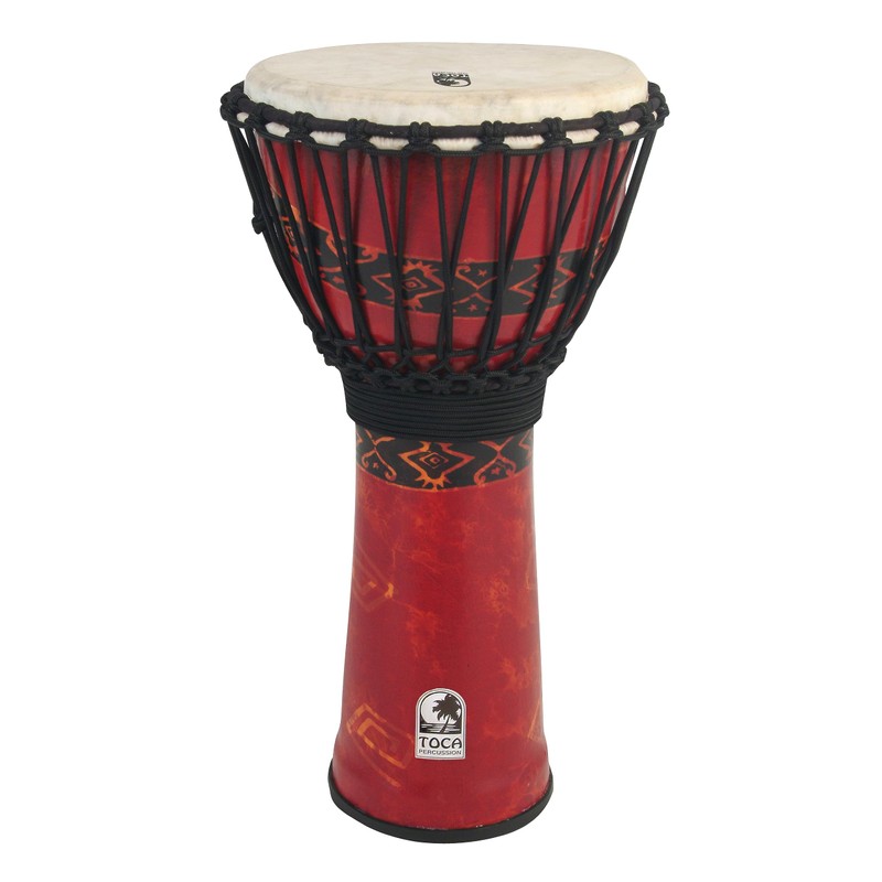 Toca Synergy Freestyle Djembe Red 12 Inches