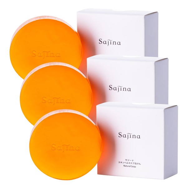 sajina Soap, 3.5 oz (100 g) (3 Months), Sazhi Fruit