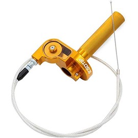 Throttle Grip Motorcycle 22mm CNC Aluminum Quick Twister with Throttle Cable CRF50 70 110 IRBIS 125 250 Dirt Bike Motorcycle Accessories