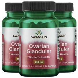 Raw Ovarian Glandular 250 mg 3X60 Caps