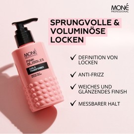 MONÉ Professional Curl Cream - Defining Curl Cream for Curly and Wavy Hair - Expression and Moisture for the Strands - Fine or Thick Hair - 150 ml