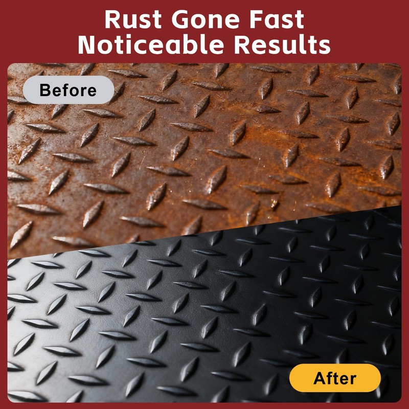 3-in-1 Rust Converter & Metal Primer, 35 Fl Oz Black