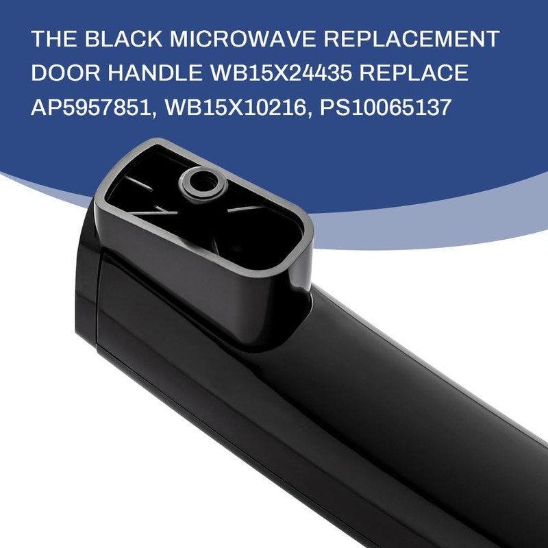 XIIW Upgraded WB15X24435 Microwave Oven Door Handle Compatible with General