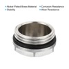 PATIKIL 3/4 Inch BSP 2 Pack Male Thread Empty Cap