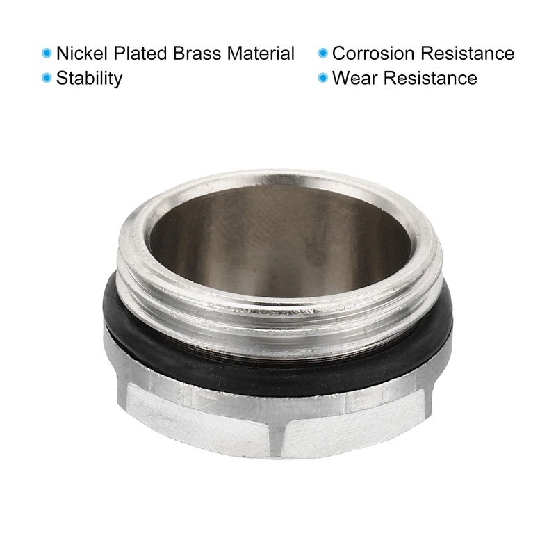 PATIKIL 3/4 Inch BSP 2 Pack Male Thread Empty Cap