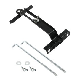 Reswish ESEWALAS Adjustable Battery Hold Down,Battery Tie Down Kit,Universal Battery Crossbar with J Bolt Battery Hold Down Bracket,Stainless Steel J Bolt Sets Car Battery Holder,Battery Tie Down Holder