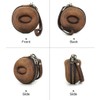 EURYNOME Single Watch Roll Case - Genuine Leather Watch Box