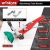Wostore Tube Bender Kit with Reverse Bend Includes 1/4-7/8 Sizes