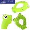 Portable Folding Large Non Slip Silionce Pads Potty Training Seat