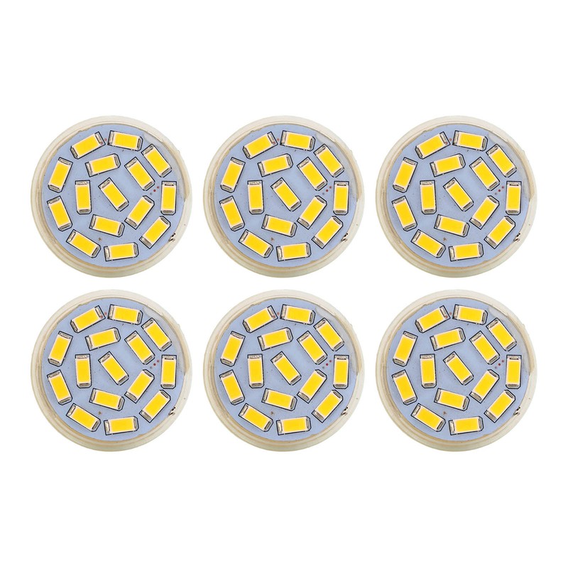 6Pcs GU4 LED Bulb 270LM 15LED Energy Saving Light Bulb
