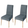 KELUINA Chair Covers, Stretch Chair Covers for Dining Room Chairs,