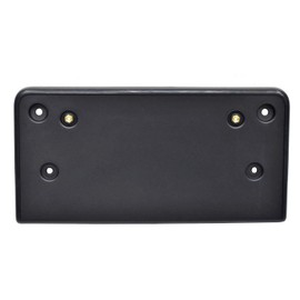 DAT AUTO PARTS Front License Plate Bracket Frame Cover Tag Holder Replacement for 2019-2021 Volkswagen Tiguan R-Line Black Smooth Plastic VW1068122 5NA807287C9B9